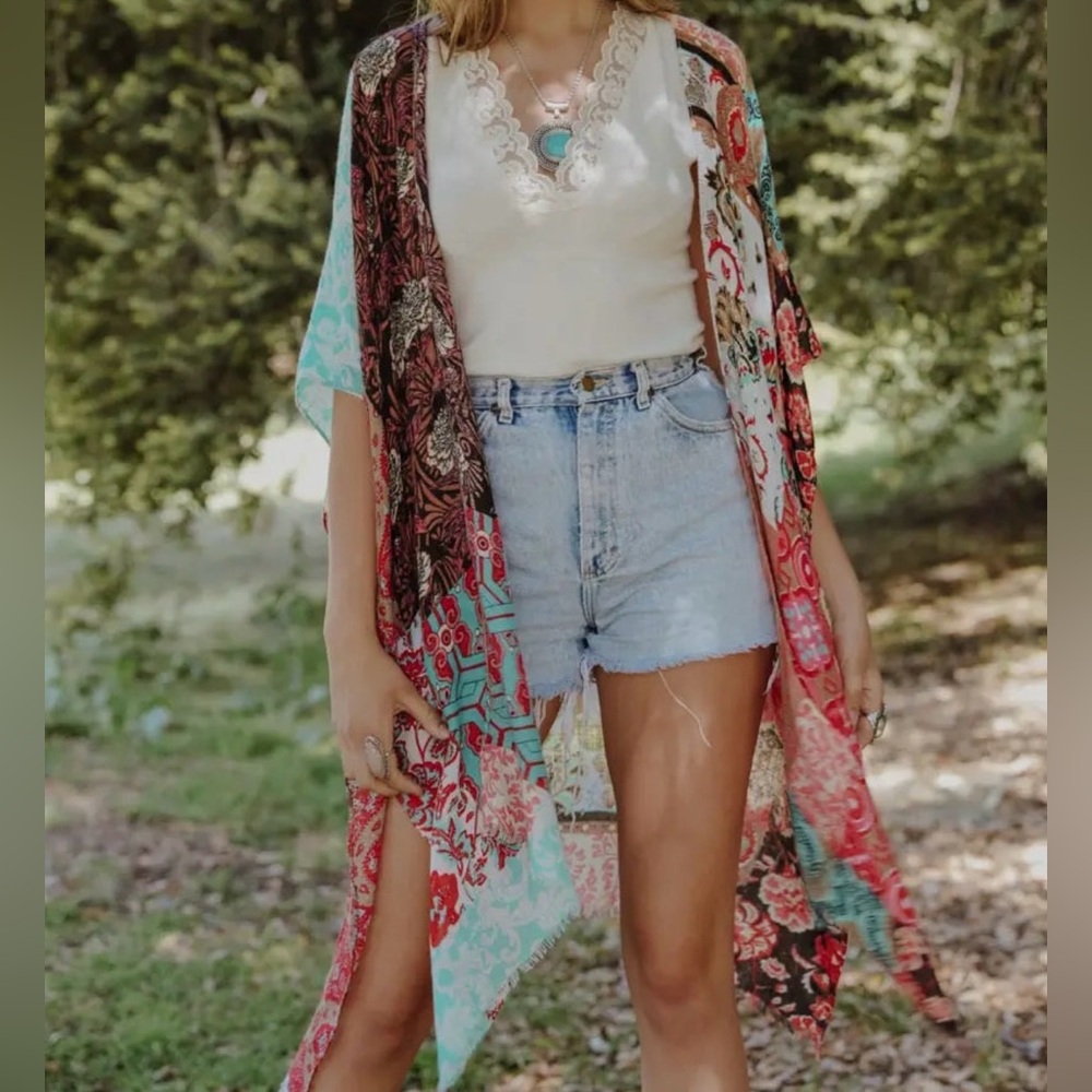NWOT Boho Kimono